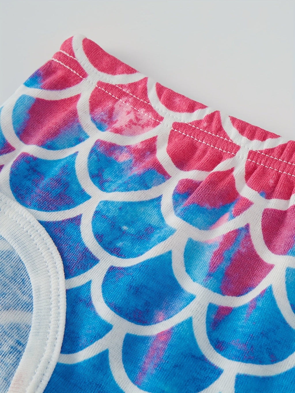 Girls' Printed Briefs 12-Pack in Random Colors and Patterns with Elastic Waists for Daily Changes