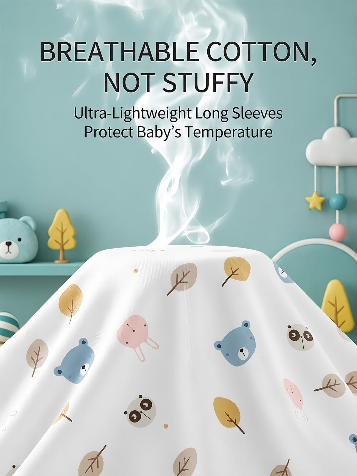 Newborn Clothing Set of 21 Pieces with Animal Print Garments and Coordinating Baby Essentials