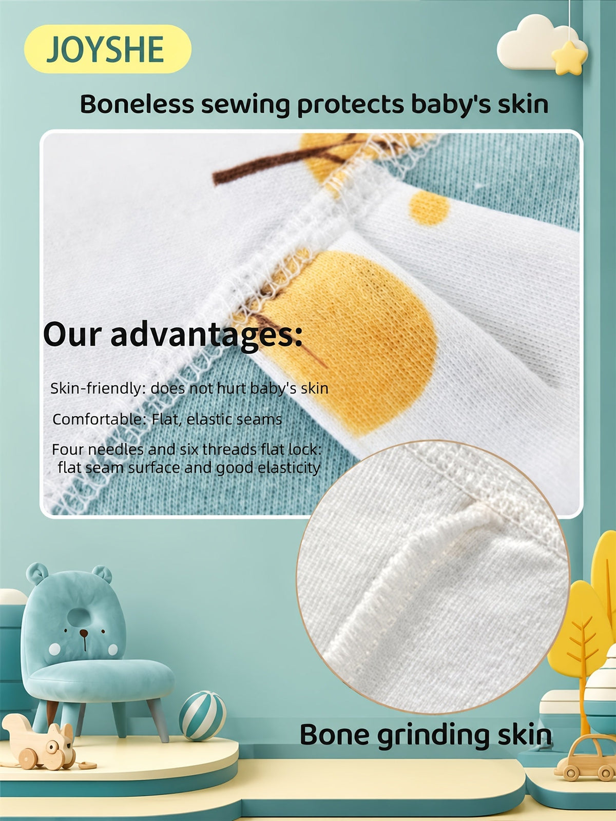 Newborn Clothing Set of 21 Pieces with Animal Print Garments and Coordinating Baby Essentials