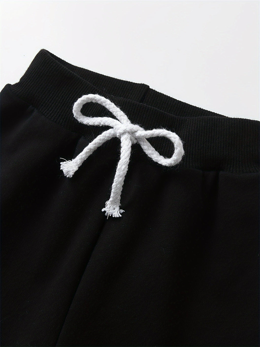 Baby Boys' Solid Color Jogger Pants with Ribbed Cuffs and an Elastic Waist for Everyday Casual Outfits