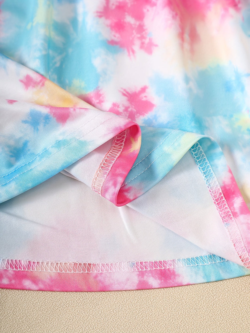 Girls' Printed Summer Dresses 4-Pack with Flutter Sleeves and Flared Skirts for Colorful Everyday Outfits