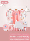 Baby Girls Outfit Set - 22-Piece Long Sleeve