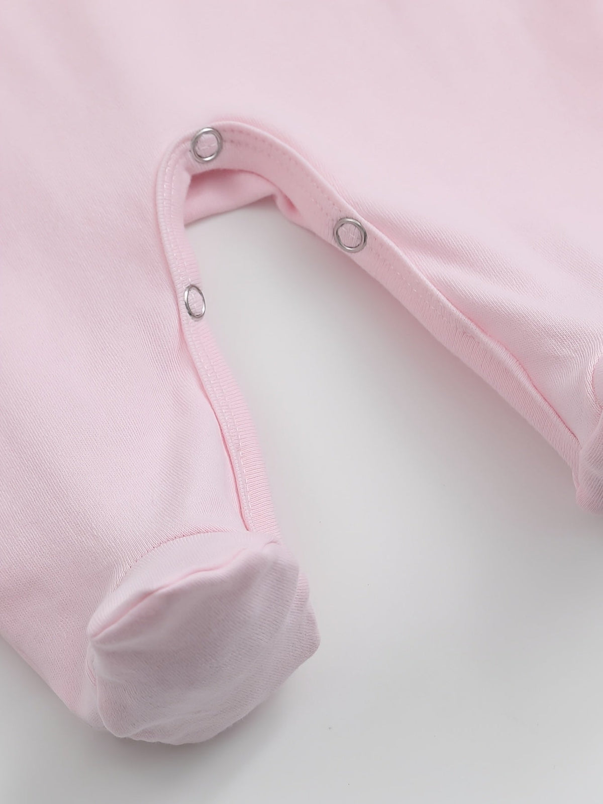Baby Great Grandma Loves Me Cotton Romper with Covered Feet and Long Sleeves for Family Visit Outfits