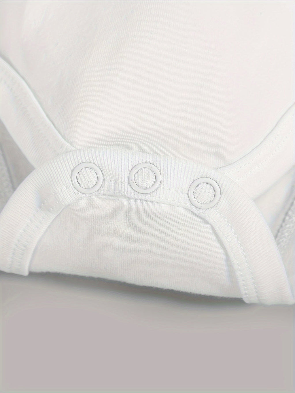 Baby Slogan Bodysuits 3-Pack in Black White and Gray with Short Sleeves and Crotch Snaps for Daily Outfits
