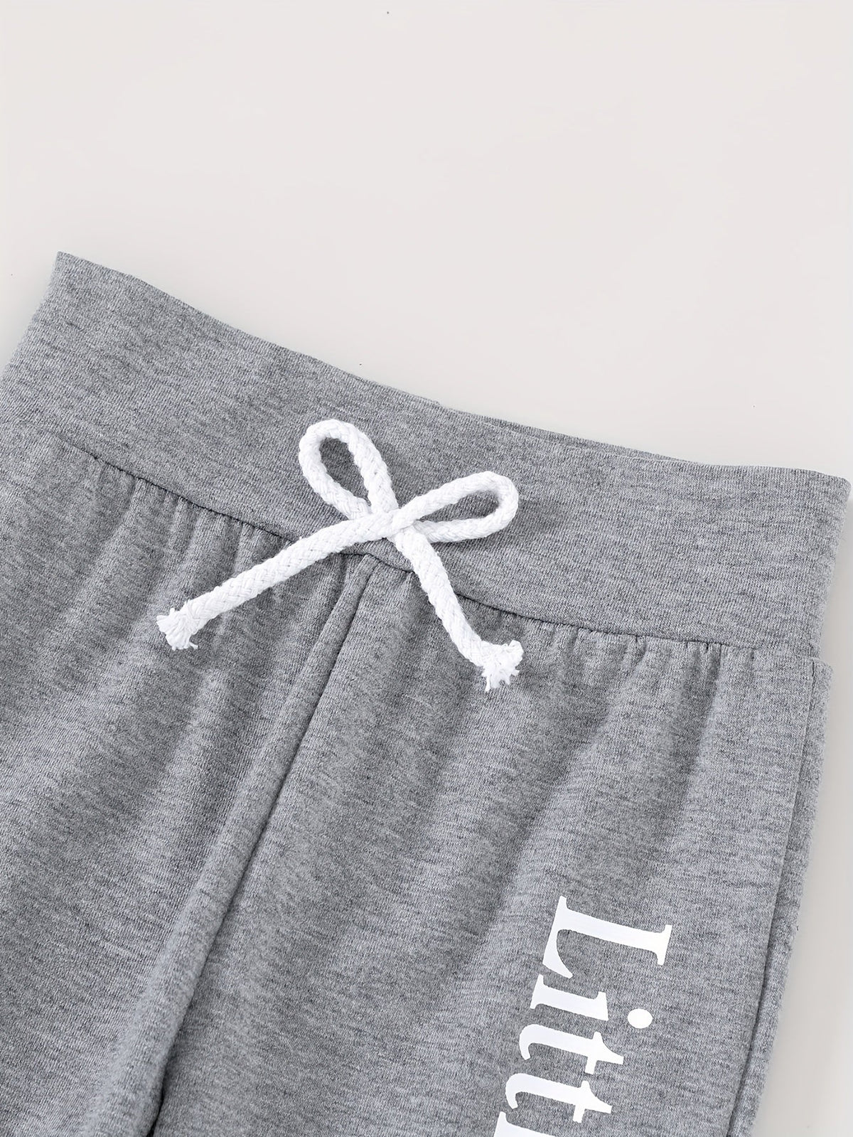 Baby Boys' Daddy and Me Pants Set with a Fist-Bump Bodysuit and Gray Knotted Hat for Everyday Outfits