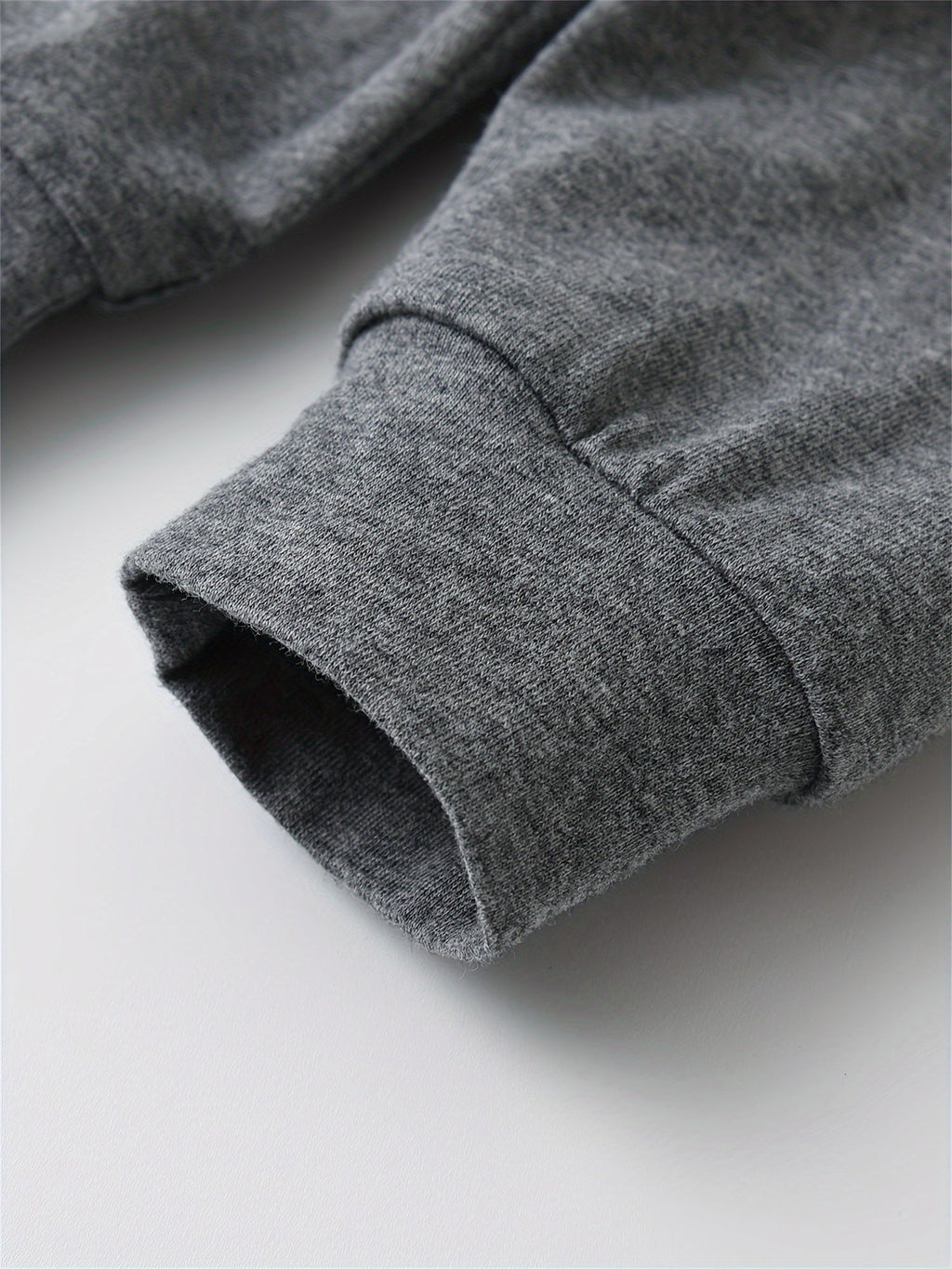 Baby Outfit Set with a Dad's Little Dude Bodysuit and Gray Pants Plus Matching Hat for Newborn Boys