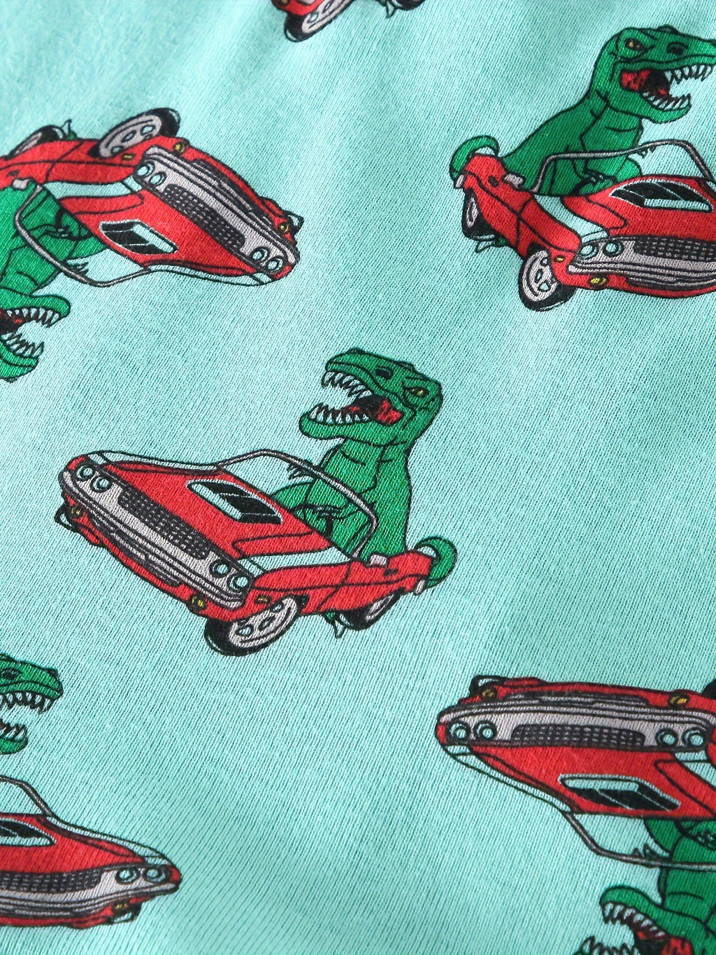 Boys' Dinosaur Boxer Briefs in a Six Pack with Colorful Sports and Car Prints for Everyday Underwear