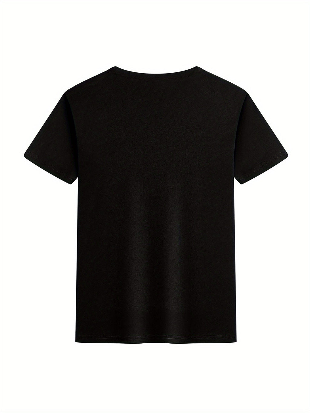 Boys' Graphic T-Shirt with Two Sisters and a Mom Slogan in Black Cotton for Casual Everyday Outfits