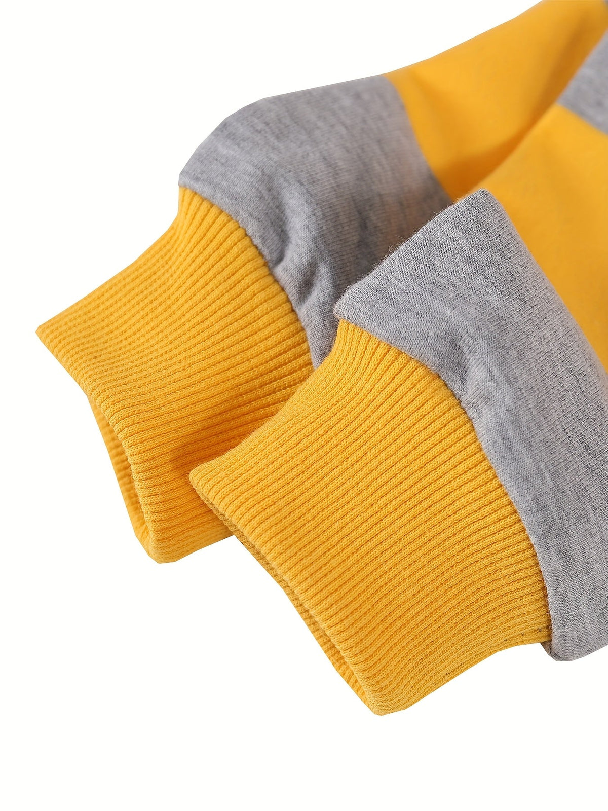 Boys' Striped Long Sleeve Polo Shirts Three Pack with Contrast Collars for Everyday Casual Dressing