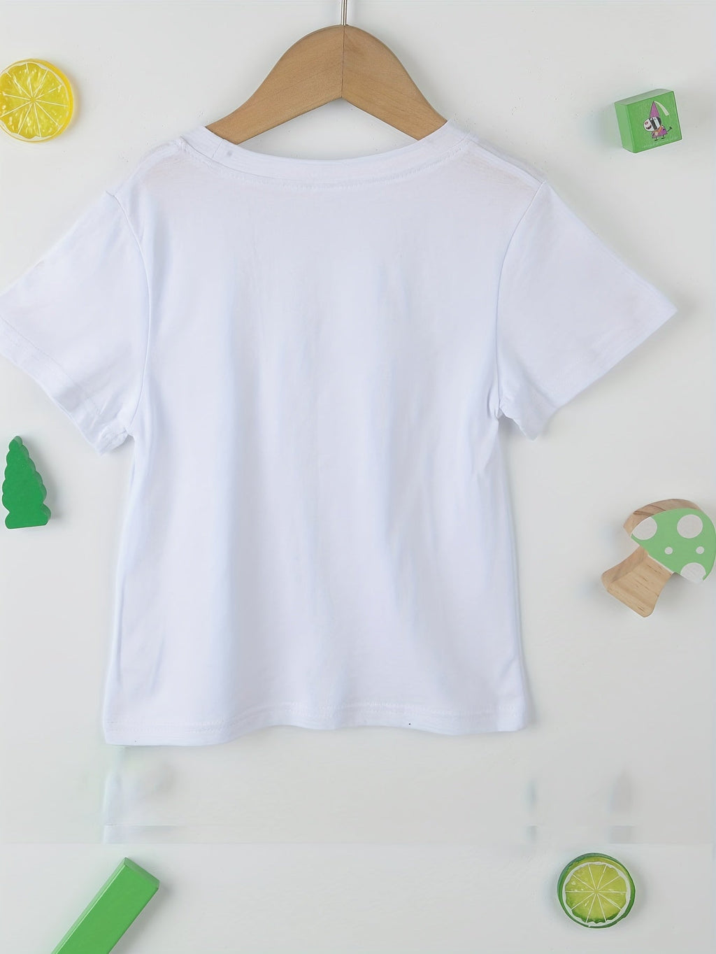 Boys' Dinosaur T-Shirt with a Colorful Cartoon and Letter Print for Everyday Short Sleeve Casual Wear