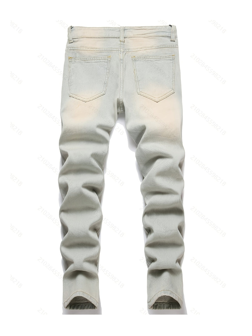 Boys' Distressed Jeans 3-Pack in Black, Blue and Light Wash Denim for Slim Fit Everyday Casual Outfits