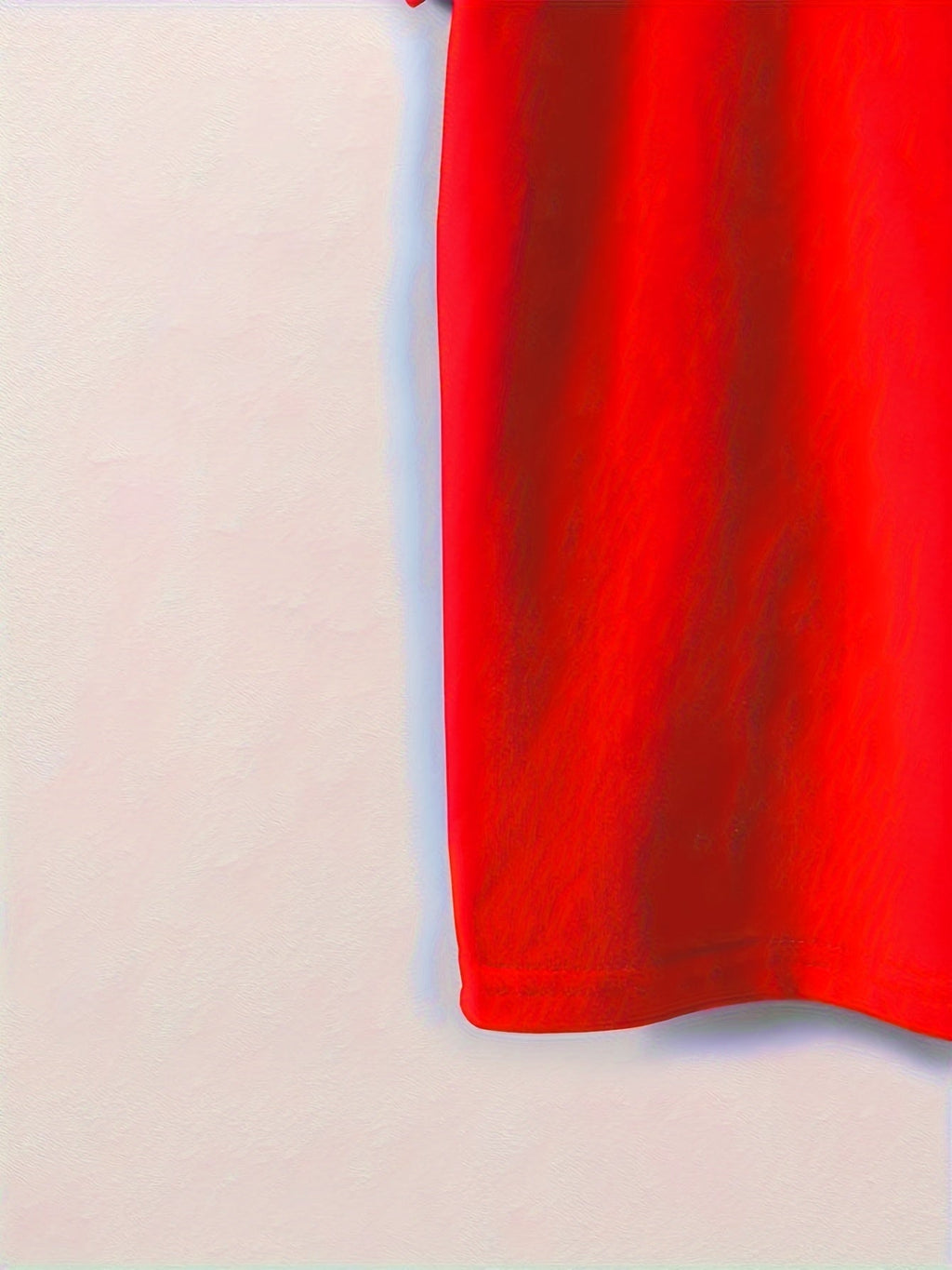 Boys' Red Cotton T-Shirt with Admit It Life Would Be Boring Without Me Lettering for Casual Summer Outfits