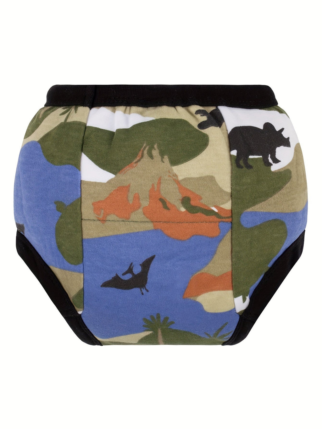 Boys' Dinosaur Potty Training Pants Ten Pack with Cotton Outer and Lining for Supervised Daytime Use