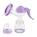 Manual Breast Pump with a Lever Handle and 5.07 Ounce Collection Bottle for Portable Milk Expression