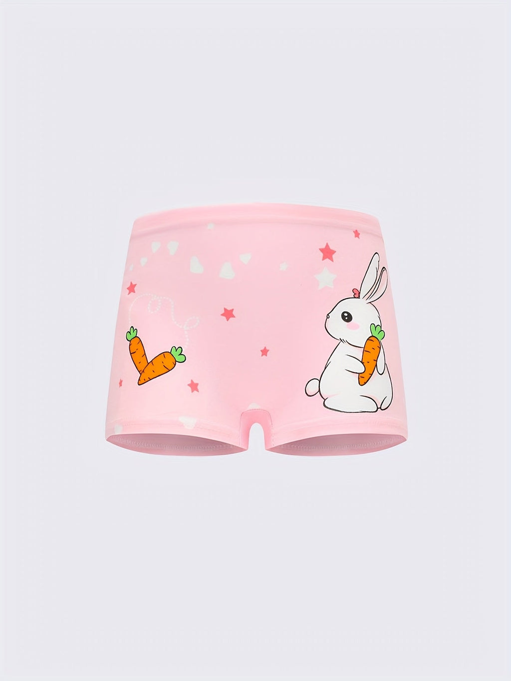 Girls' Cartoon Boxer Briefs 12-Pack in Assorted Colors with Short Legs for Everyday Underwear Changes