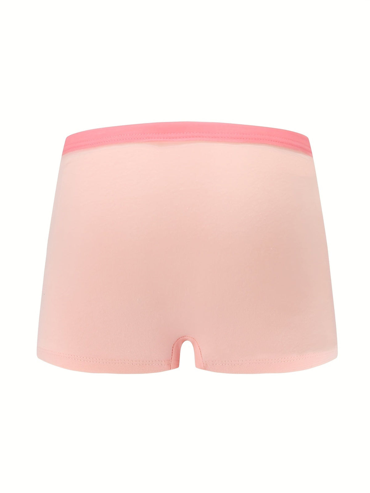 Girls' Cotton Boxer Briefs Eight Pack in Pink and Pastel Shades with Cartoon Girl and Animal Prints