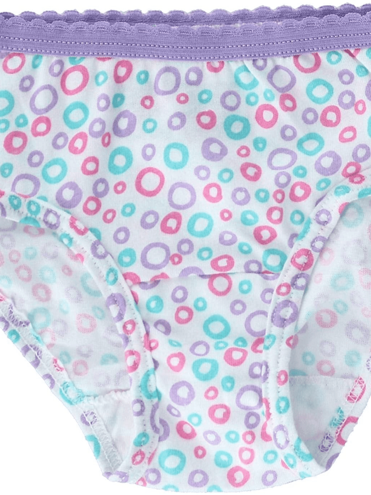 Toddler Girls' Cotton Briefs 10-Pack in Assorted Prints and Colors with Soft Waistbands for Daily Changes