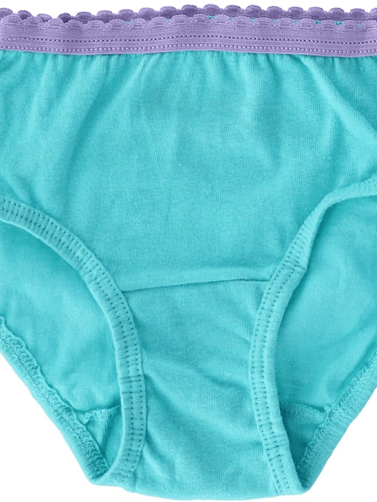 Toddler Girls' Cotton Briefs 10-Pack in Assorted Prints and Colors with Soft Waistbands for Daily Changes