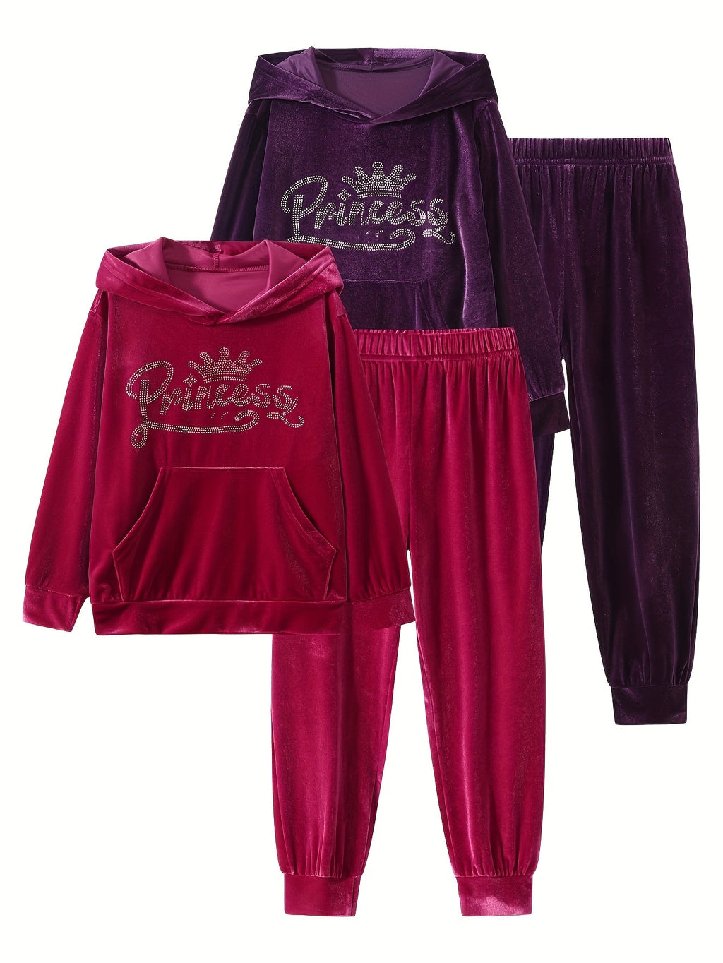 Girls Clothing Bundle of Four Random Pieces for Fall and Winter, Mixed Colors and Designs for Casual Wear