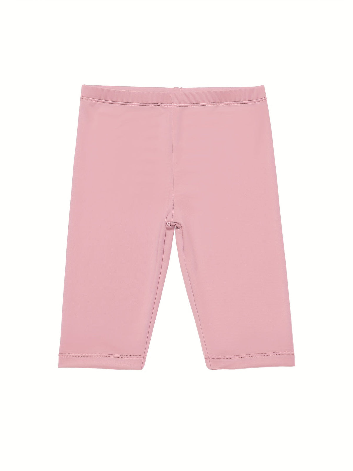 Girls' Seven-Pack Bike Shorts in a Random Assortment of Solid Colors and Prints for Everyday Outfits