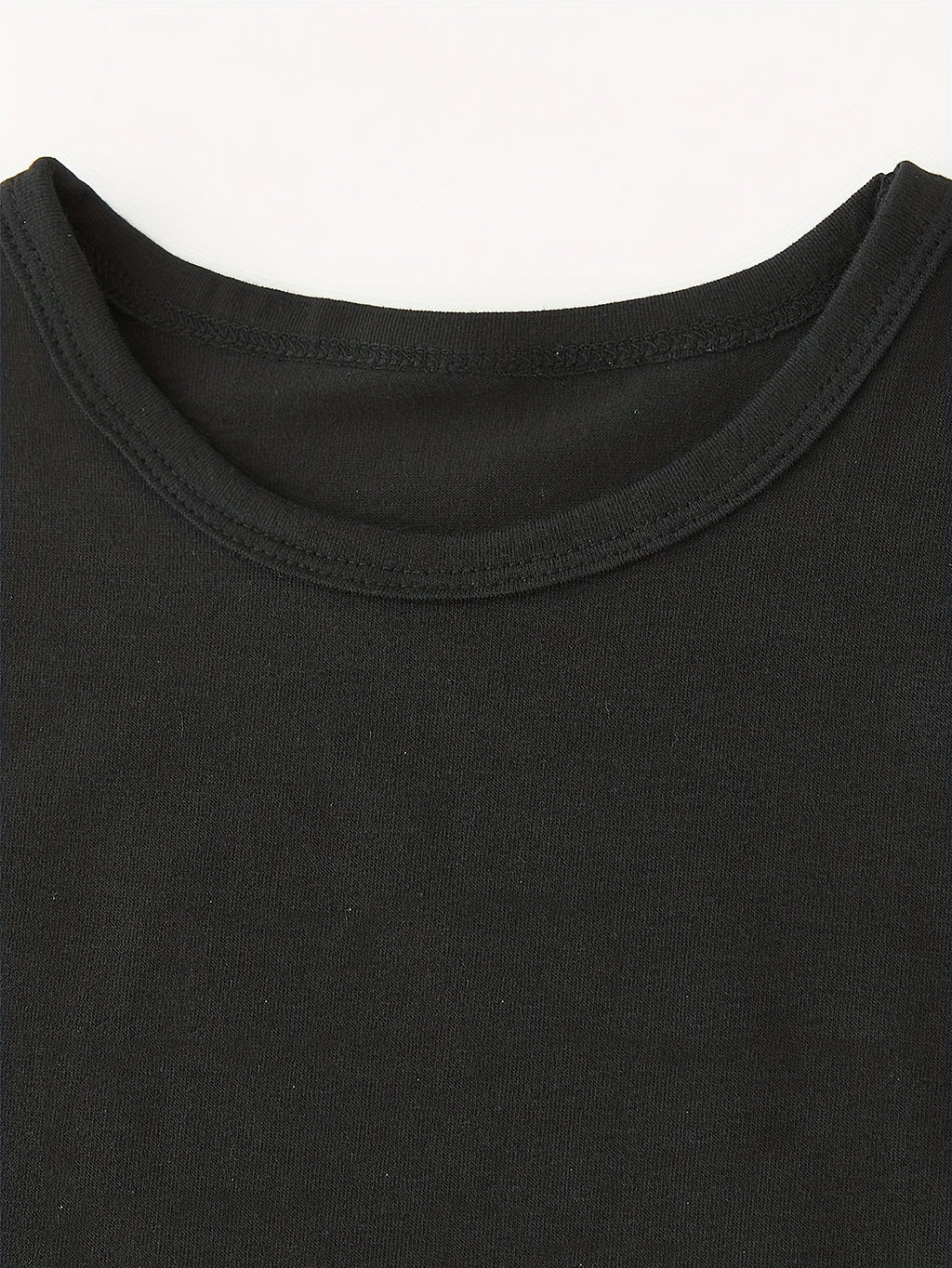 Girls' Threenager Floral Graphic T-Shirt in Black with Pink Lettering for Playful Everyday Outfits
