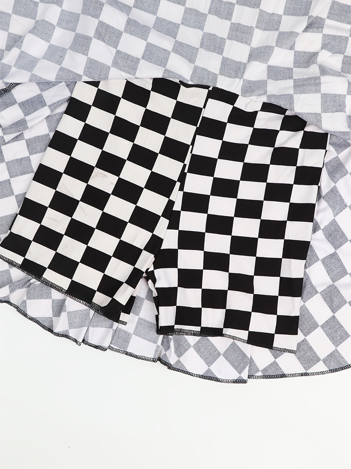 Girls' Random Skorts Five Pack with Built In Shorts and Elastic Waists for Playdates and Summer Casual Outfits
