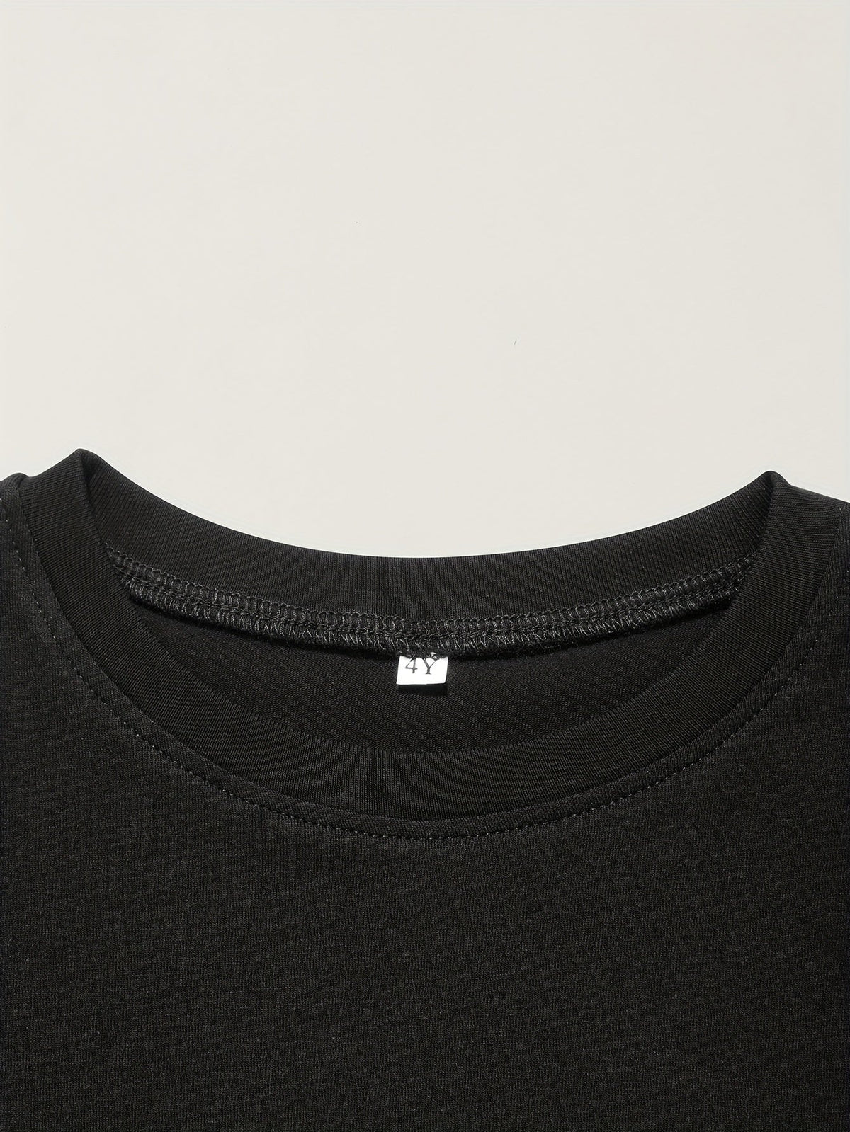 Girls' Unicorn T-Shirt in Black with Cute Smart and a Little Bit Dramatic Lettering for Casual Outfits
