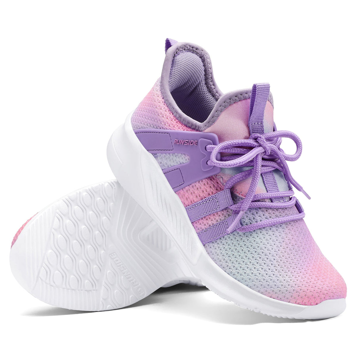 Kids' Athletic Shoes - Breathable Mesh & Cushioned Comfort