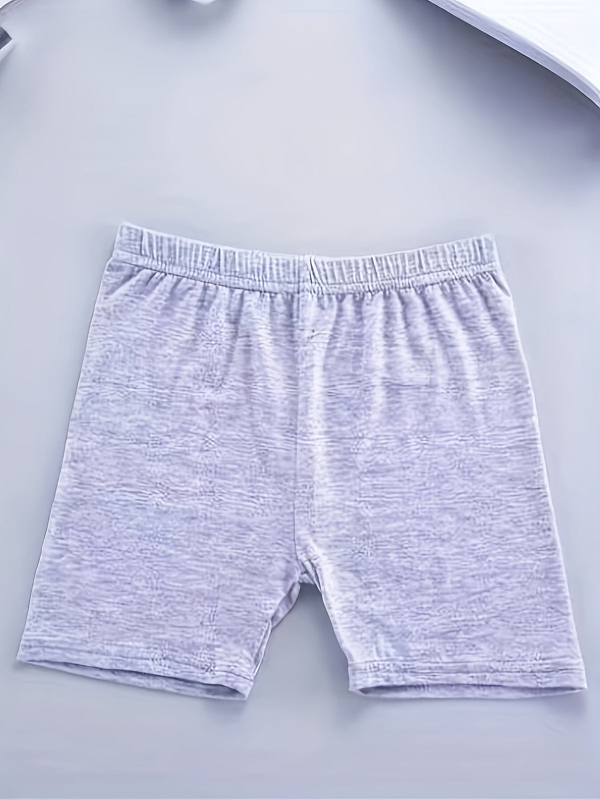 Girls' Six-Pack Modal Bike Shorts in Black or Mixed Colors with Elastic Waists for Dance and Layering