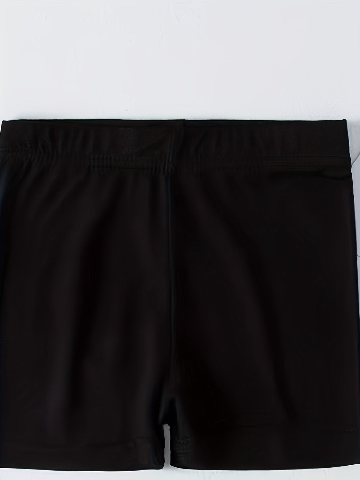 Girls' Six-Pack Modal Bike Shorts in Black or Mixed Colors with Elastic Waists for Dance and Layering